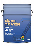 МАСЛО МОТОРНОЕ S-OIL 7 BLUE #5 CNG BEST 15W-40 (20л)